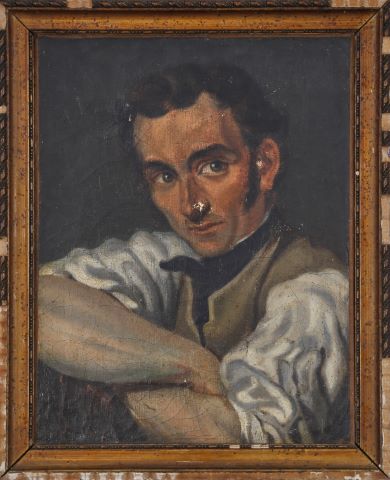 École du XIXe siècle Portrait d’homme
