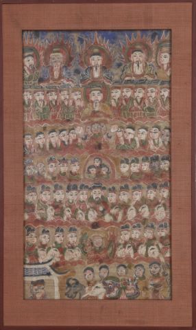Suite de 2 tanka (thangka)