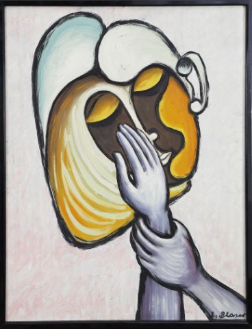 Portrait de femme dans le goût de Pablo Picasso