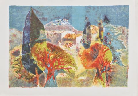 Paysages [9 estampes]