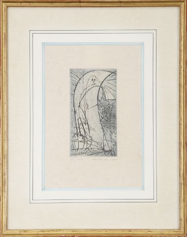 Max Ernst (1891-1971) Oiseau vierge