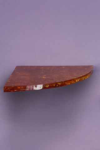 Plateau de console formant encoignure
