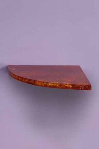Plateau de console formant encoignure