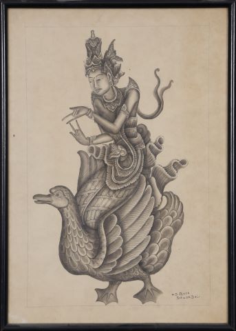 6 œuvres sur papier et 5 sculptures et pièce en…