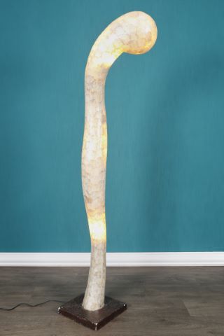 Sculpture lampadaire snake