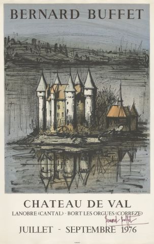 Affiche d’une exposition au Château de Val