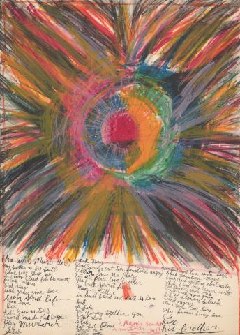 Walasse Ting (1929-2010) He who must die