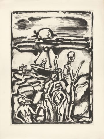 Georges Rouault (1871-1958) La Baie des trépassés...