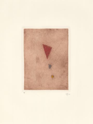 Arthur Luiz Piza (1928-2017) Triangle rouge