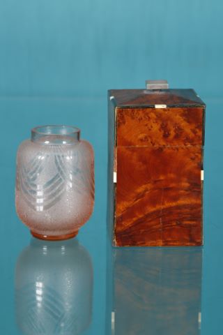Vase + boîte à cigare