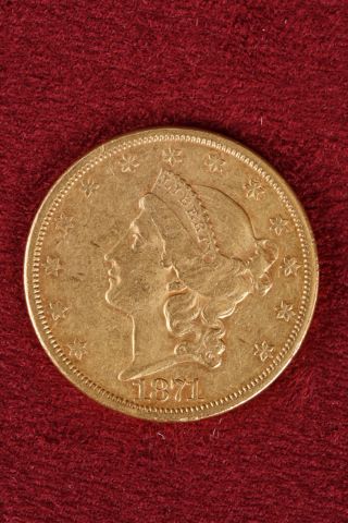 1 pièce de 20 dollars type Liberty