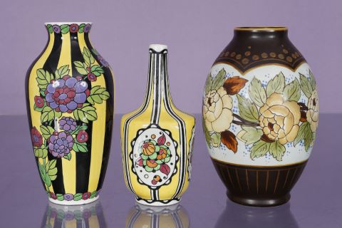 3 vases