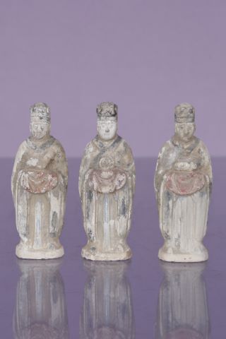 Chine 3 dignitaires symbolisant les signes...
