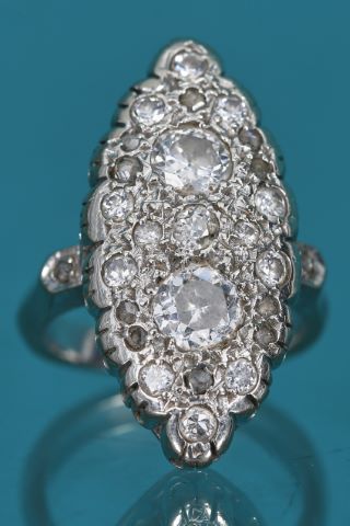 Bague marquise