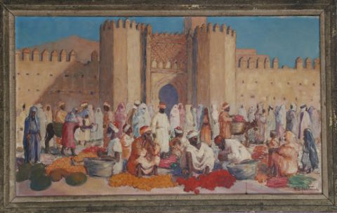 Louis-Rodolphe Defontaine (1878-1962) Scène...