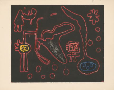 Joan Miró (1893-1983) Série II, planche 5
