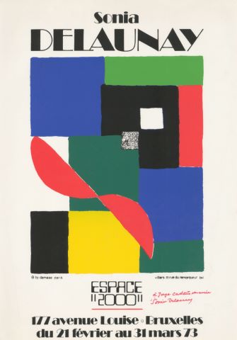 Sonia Delaunay (1885-1979) Affiche...
