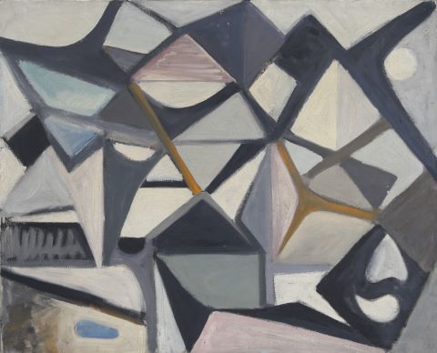 John Stephan (1906-1995) Composition abstraite