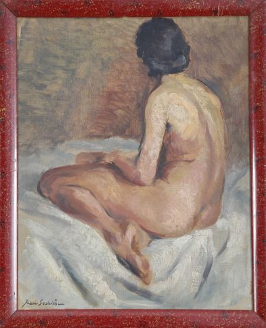 Nu féminin de dos