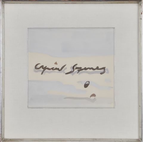 Arpad Szenes (1897-1985) Signature de l’artiste