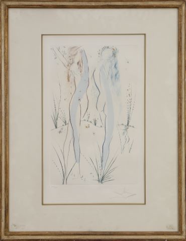 Reviens, ô Sulamite.., planche 12 du Cantique des Cantiques (The…