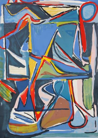 Bram Van Velde (1895-1981) Composition