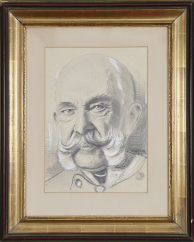 H. Kolar (XXe siècle) Portrait de François-Joseph...