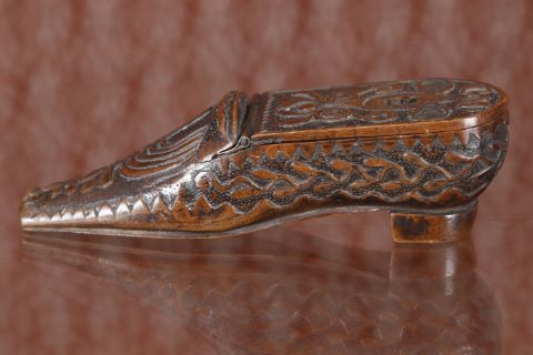 Tabatière chaussure