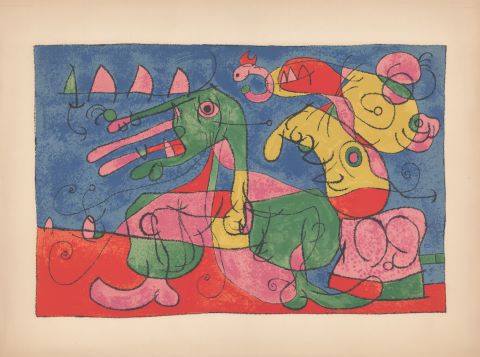 Joan Miró (1893-1983) Ubu roi