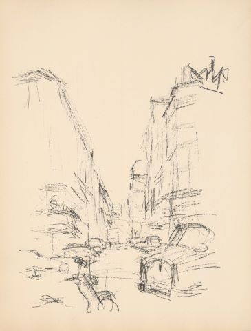 Alberto Giacometti (1901-1966) Paris sans fin