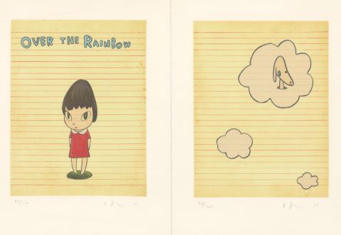 Over the Rainbow - Nara E-2005-004 & 005 [2 œuvres]