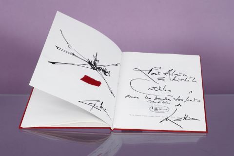 Catalogue de l’exposition “Georges Mathieu” à la Galerie de Bellecour…