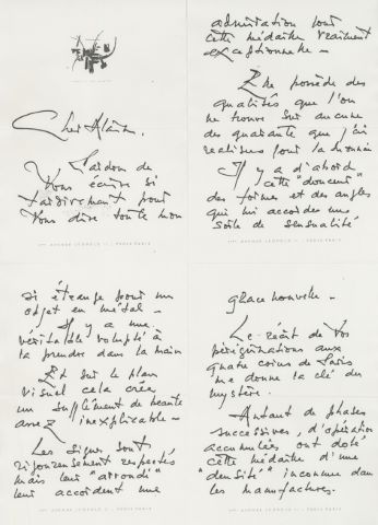 Diverses correspondances