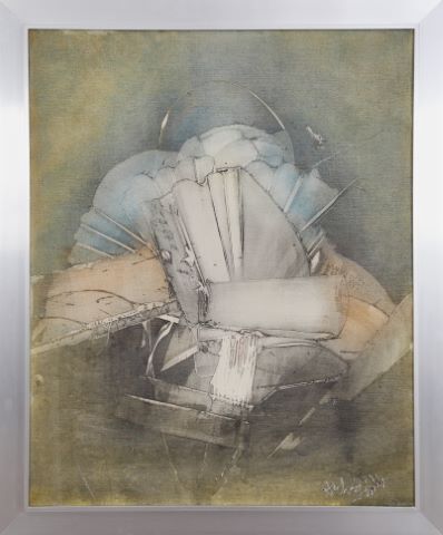 Archiguille (1932-2017) Composition abstraite