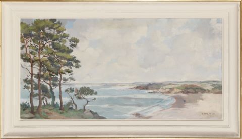 Pierre Raighasse (1912-1960) La Baie de Douarnenez