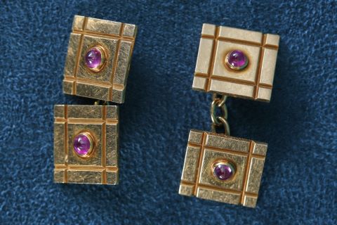 Paire de boutons de manchette