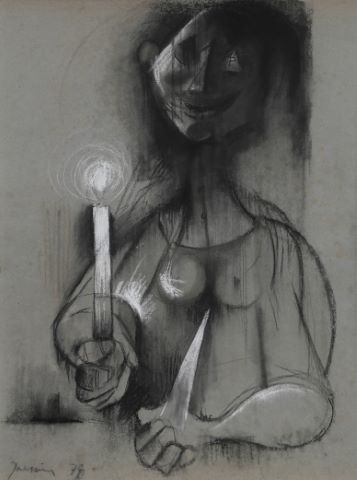 Femme à la chandelle