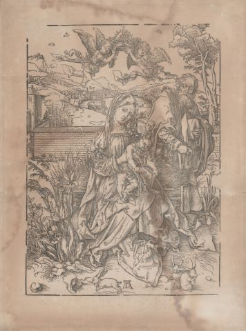 Sainte Famille aux lapins