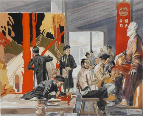 Charles-Dominique Fouqueray (1869-1956)...
