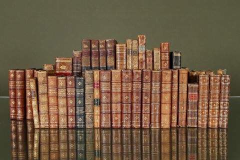38 ouvrages reliés du XIXe siècle