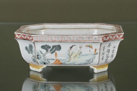 Chine Jardinière octogonale