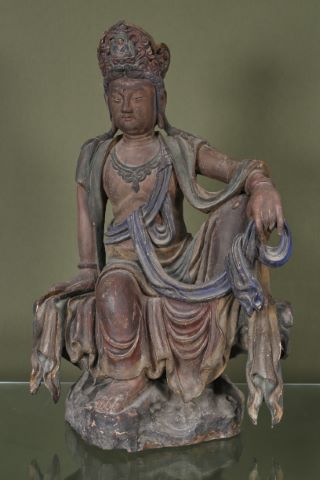 Chine Grande sculpture de Guanyin