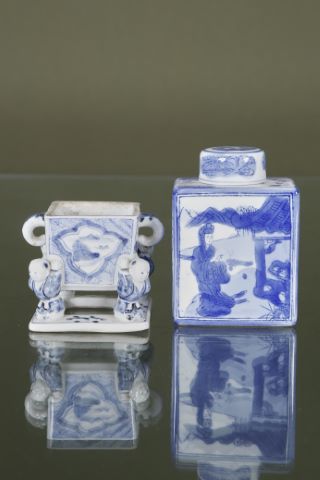 Chine Boîte à thé et coupe