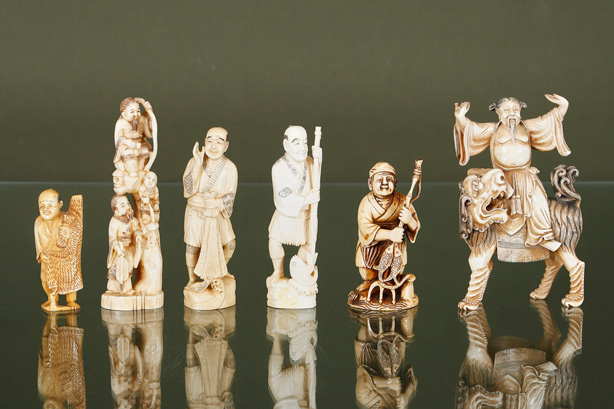 6 pêcheurs et dignitaires