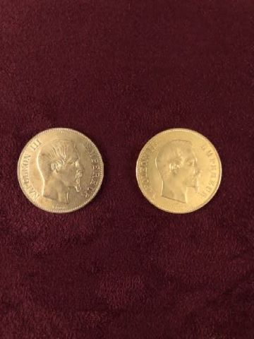 2 pièces de 100 francs