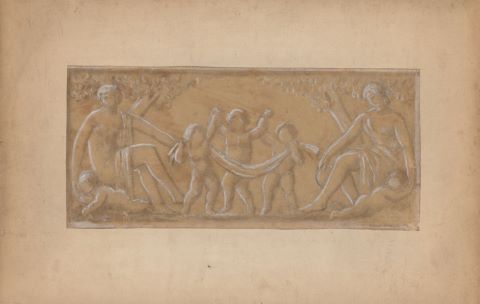 Auguste Guénot (1882-1966) Études pour un projet...