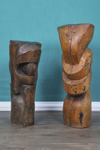 2 sculptures