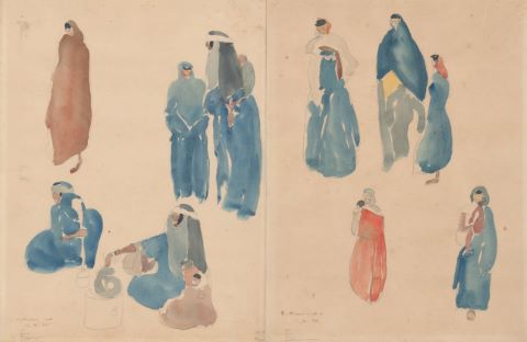Charles Bonfils (XXe siècle) Orientalisme -...