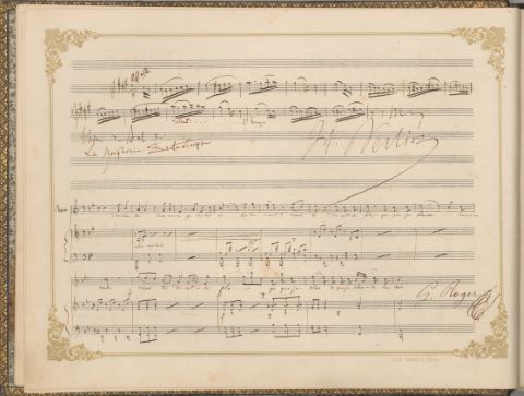 Liber ou album amicorum de Victorine Séjourné (1828-1907)