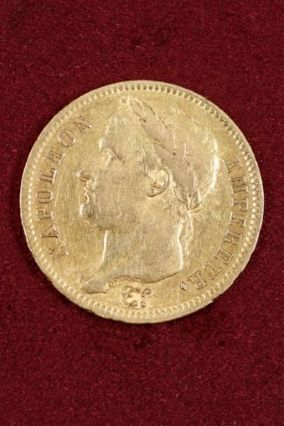 Pièce de 40 francs français